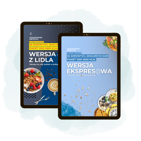 Pakiet Diet. Jadłospis Ekspresowy oraz "Z Lidla".